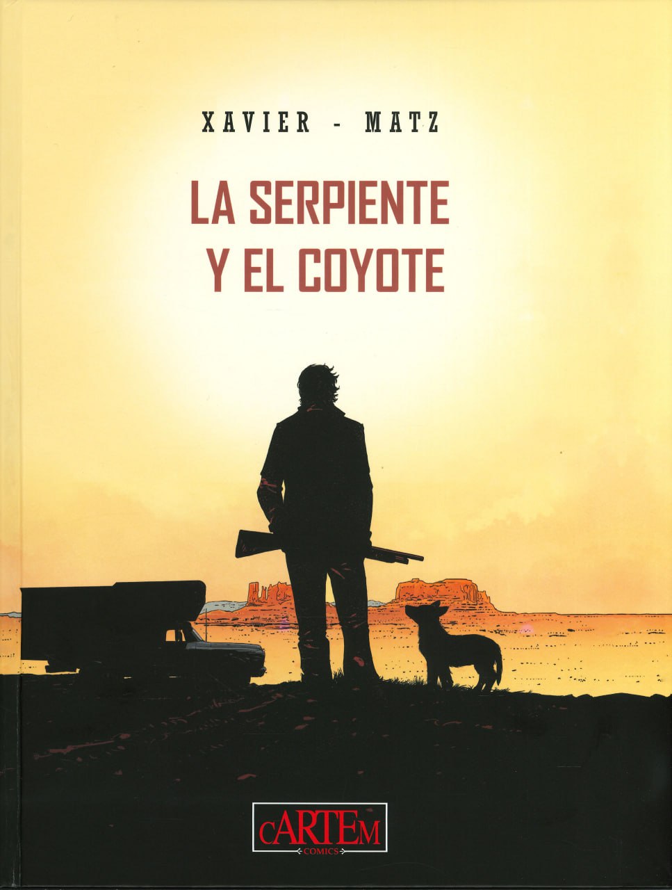 Portada ampliada de LA SERPIENTE Y EL COYOTE