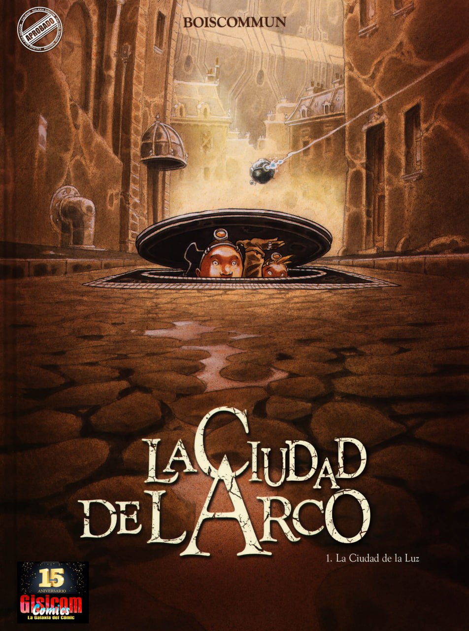 Portada ampliada de La Ciudad del Arco (Ed.Drugstore)(2010-12)