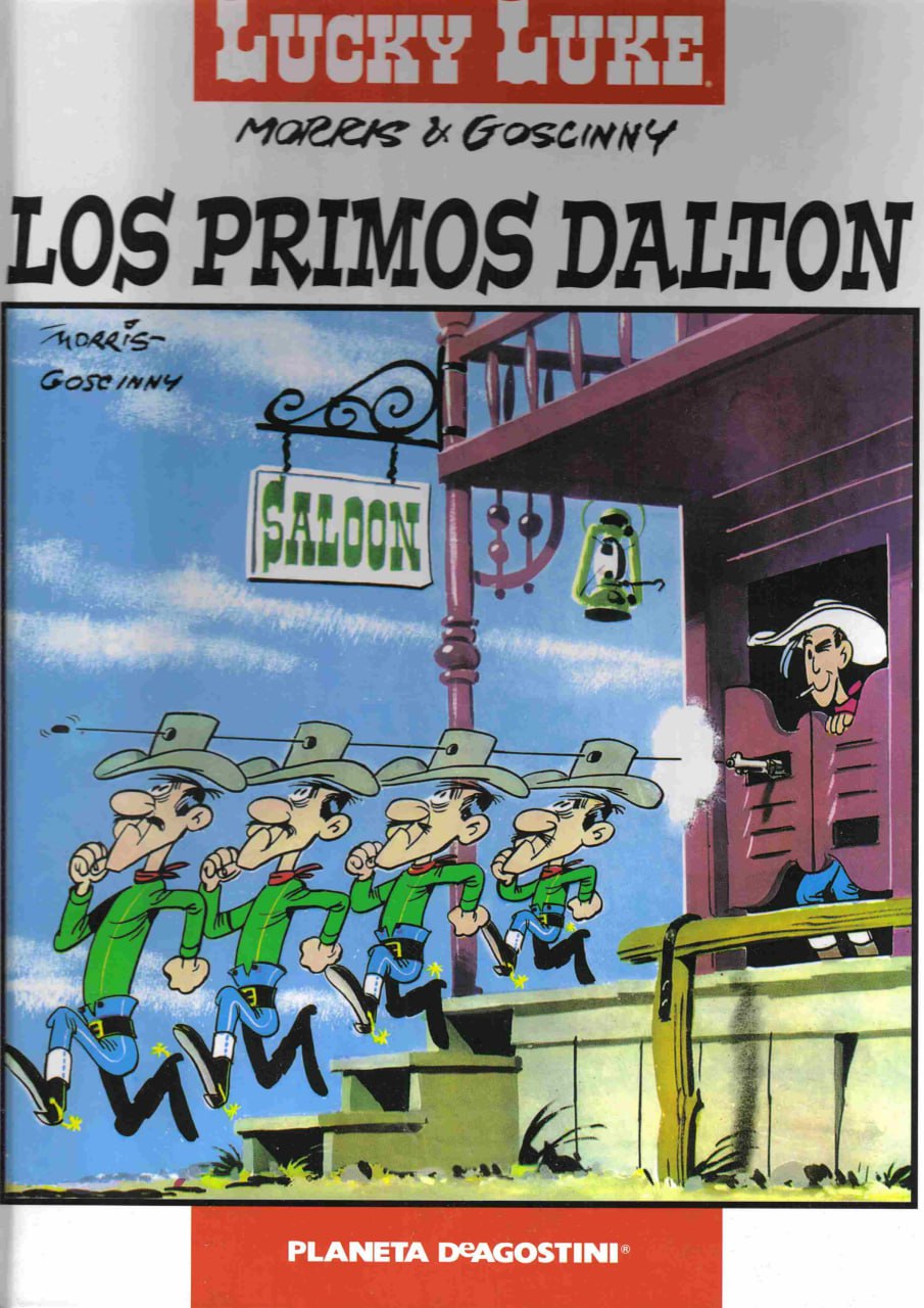 Portada ampliada de LOS PRIMOS DALTON