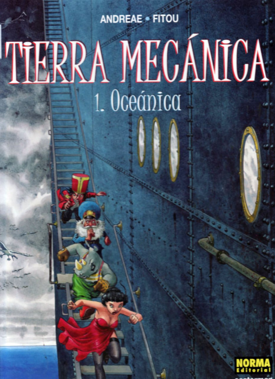 Portada ampliada de Tierra Mecánica 1. Oceánica