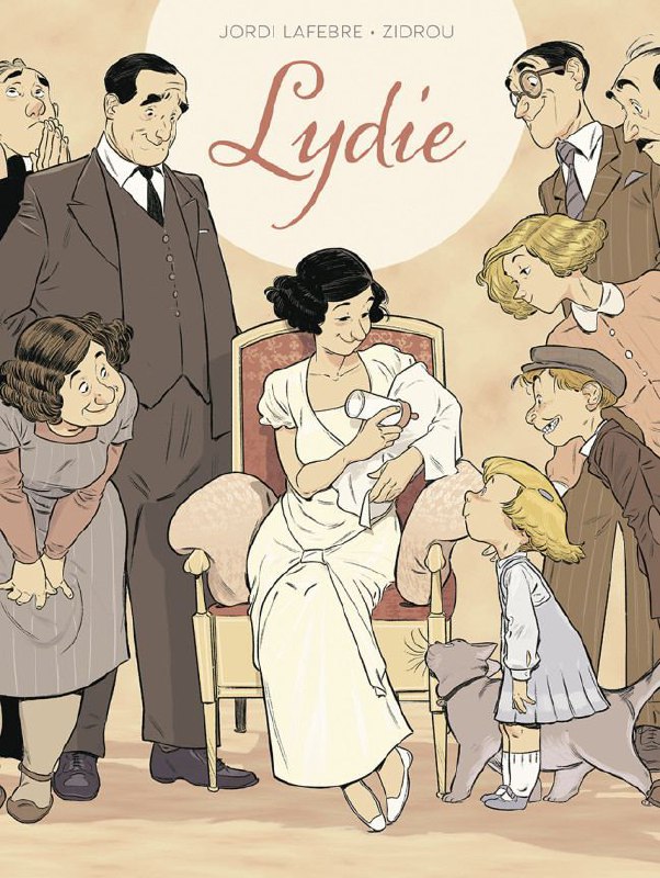 Portada ampliada de Lydie