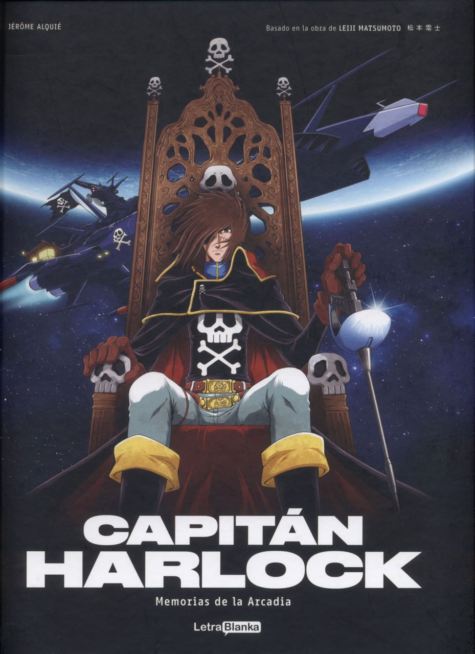 Portada ampliada de CAPITÁN HARLOCK