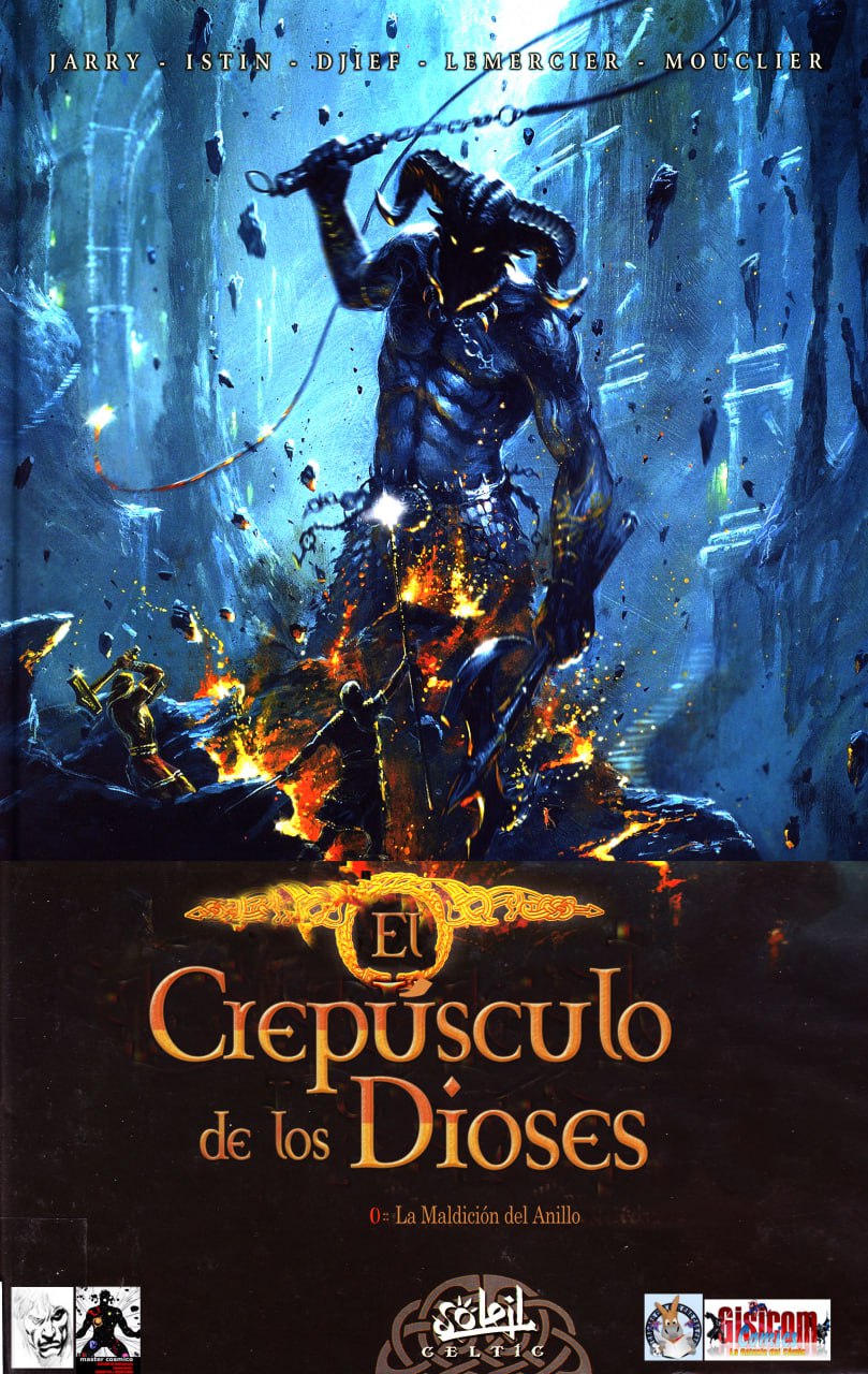 Portada ampliada de El Crepusculo de los Dioses