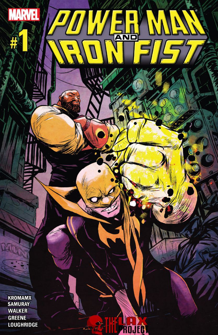 Portada ampliada de POWER MAN AND IRON FIST