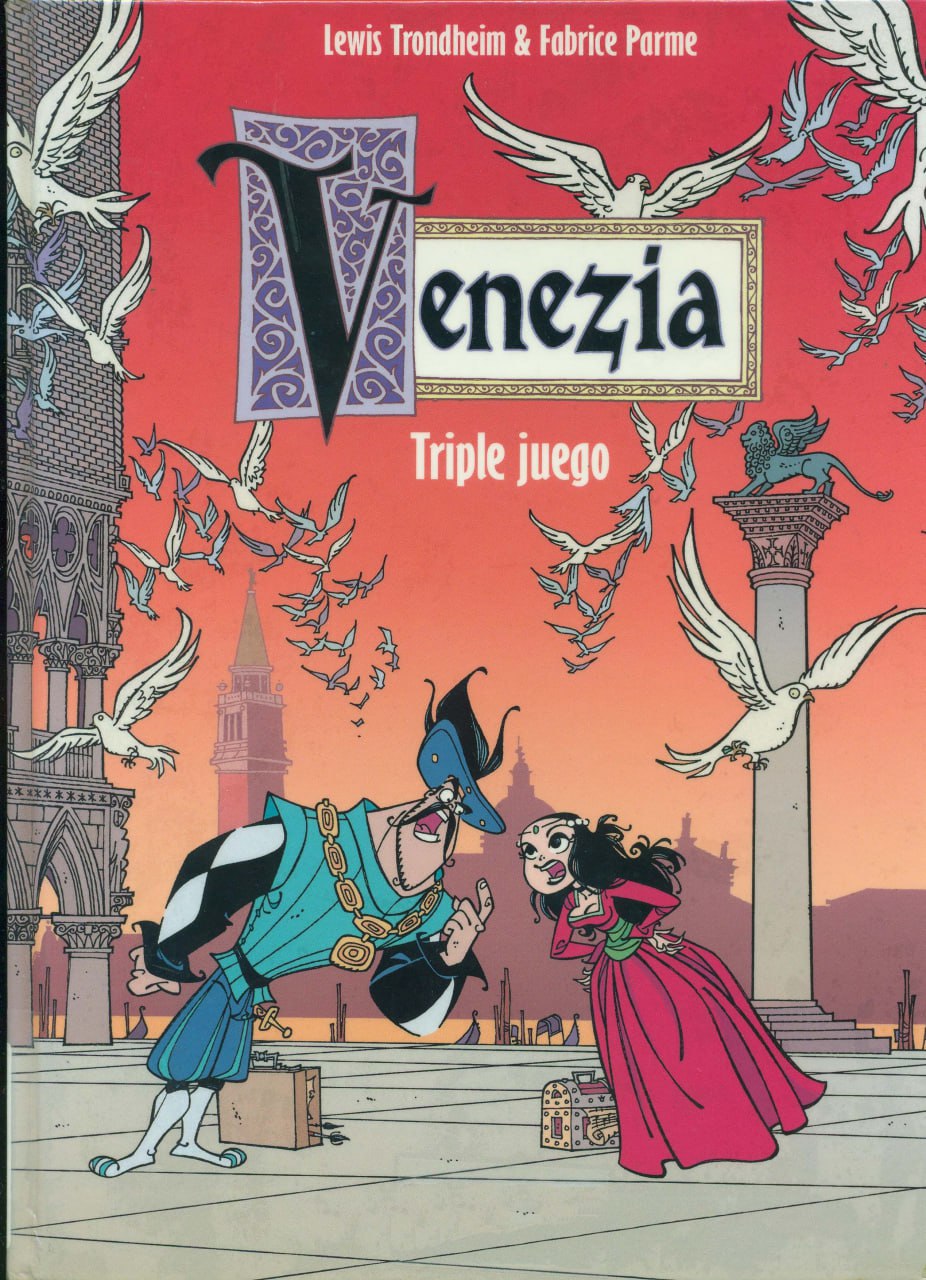 Portada ampliada de Venezia Triple juego