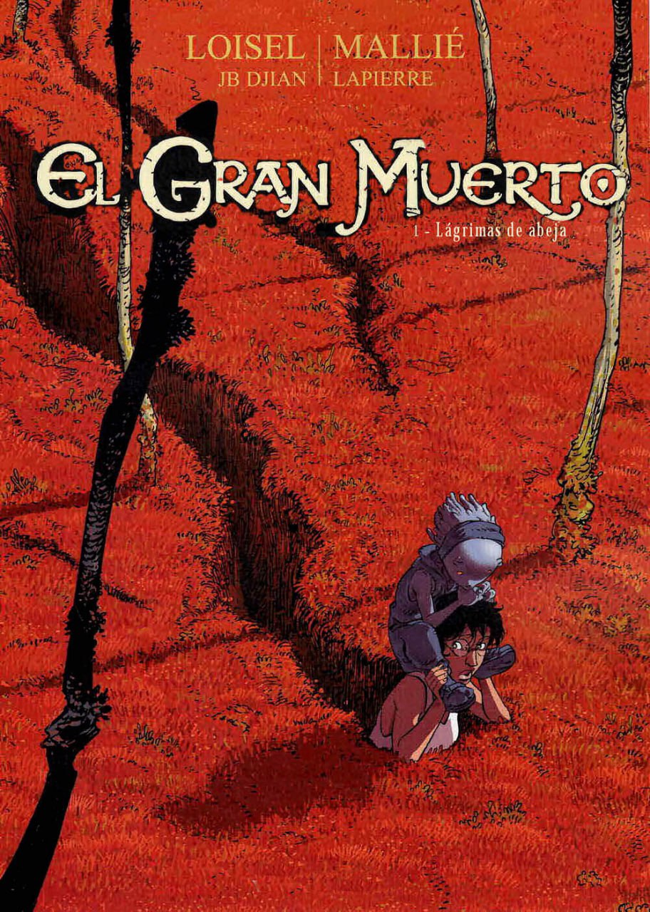 Portada ampliada de El Gran Muerto