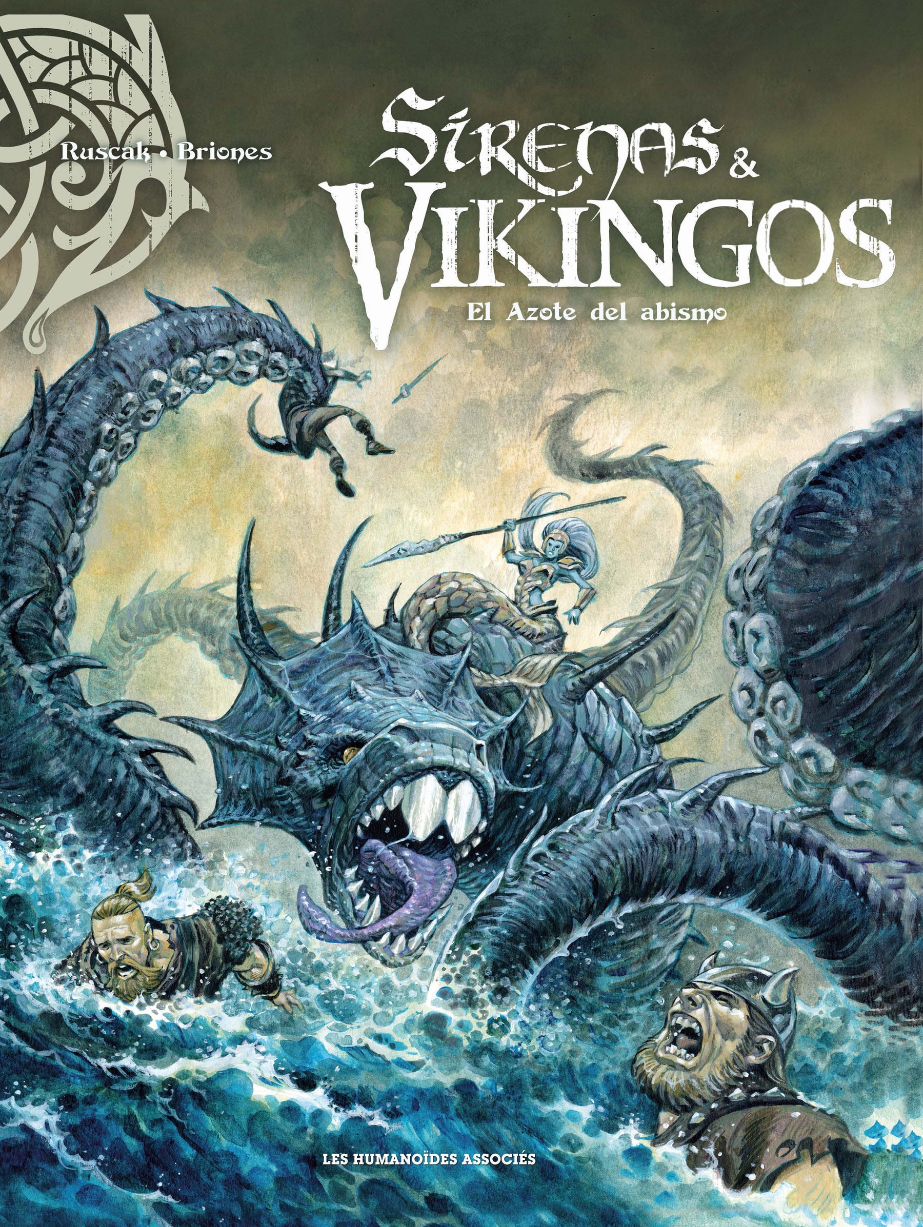 Portada ampliada de Sirenas & Vikingos
