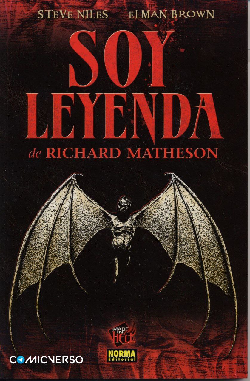 Portada ampliada de SOY LEYENDA