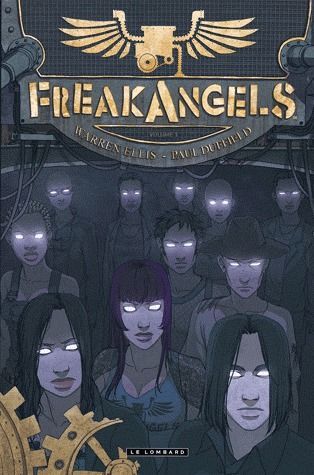 Portada ampliada de FREAK ANGELS
