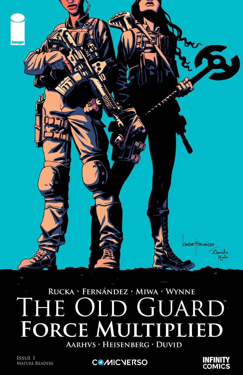 Portada ampliada de THE OLD GUARD FORCE MULTIPLIED