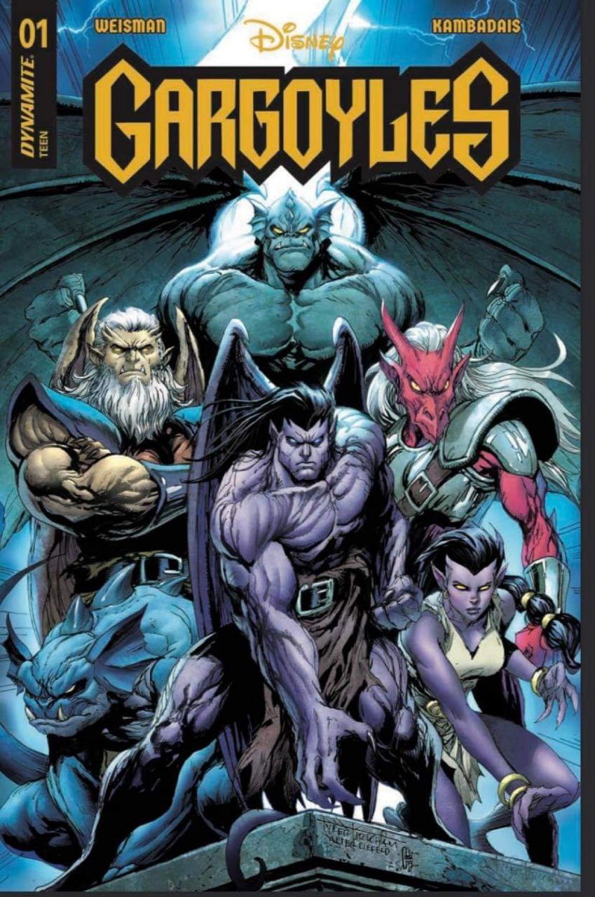 Portada ampliada de GARGOYLES