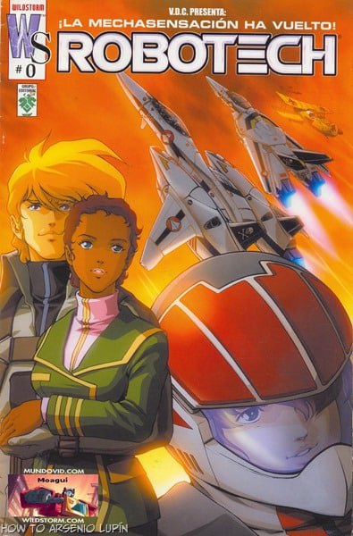 Portada ampliada de ¡LA MECHASENSACION HA VUELTO! ROBOTECH