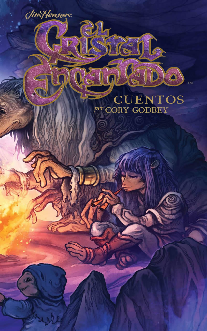 Portada ampliada de El Cristal Encantado