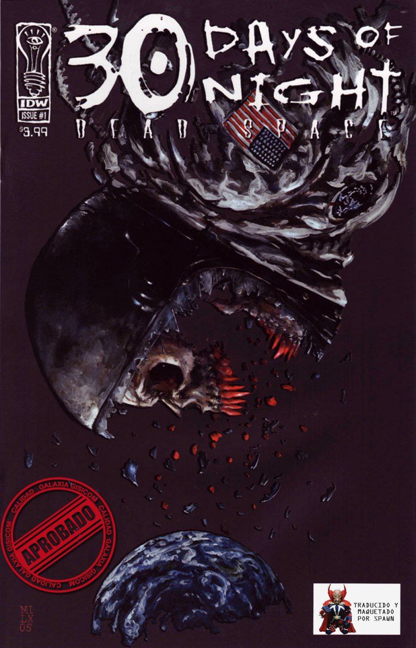 Portada ampliada de 30 DAYS OF NIGHT