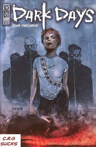 Portada ampliada de Dark Days