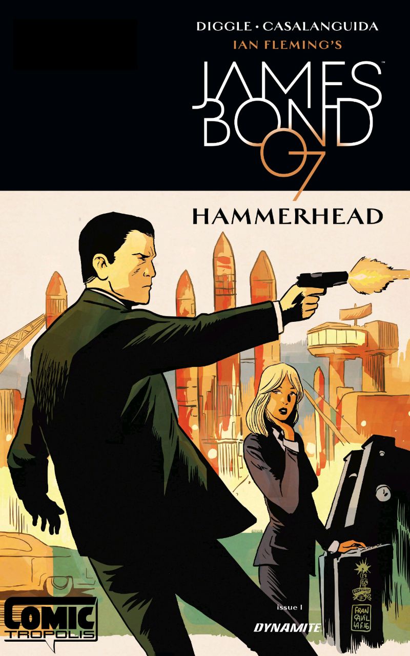 Portada ampliada de James Bond 007: Hammerhead