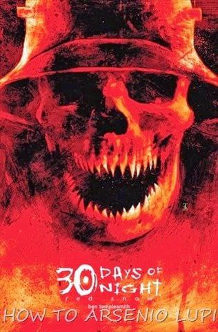 Portada ampliada de 30 Days of Night