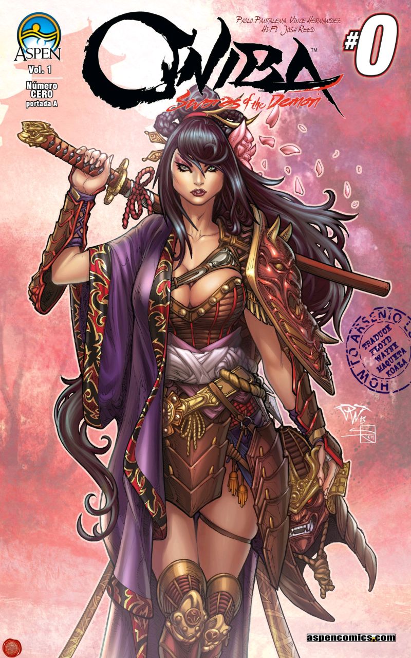 Portada ampliada de Oniba Swords of the Demon #0