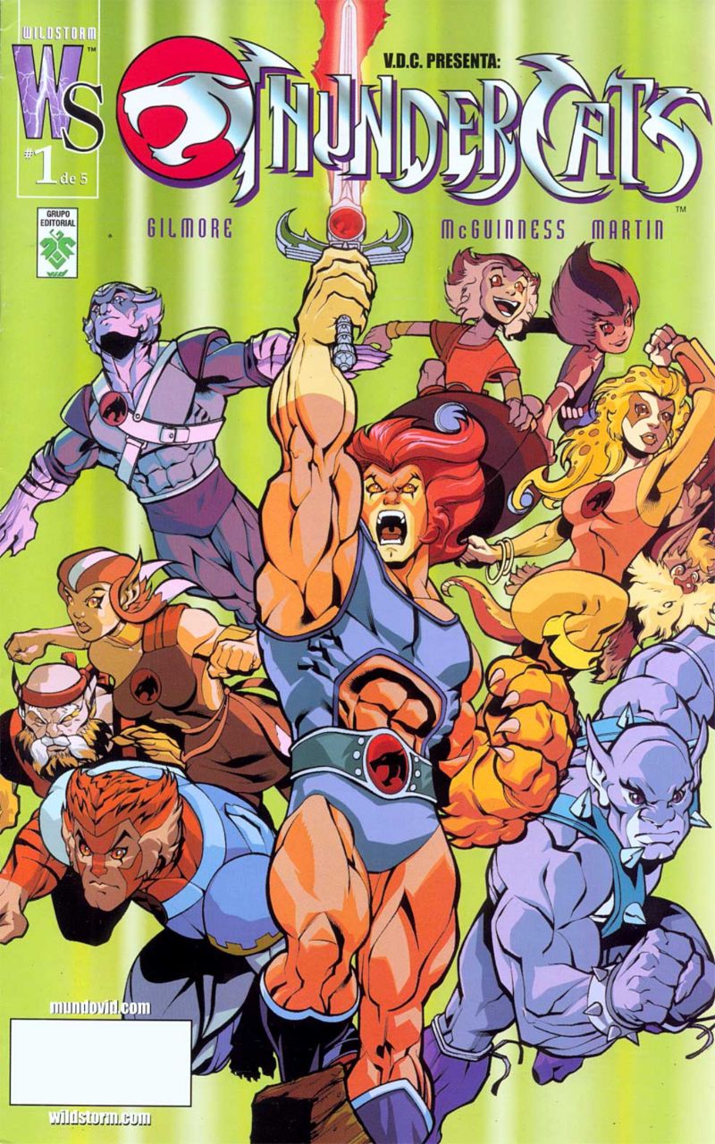 Portada ampliada de Thundercats