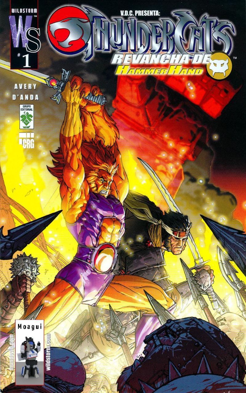 Portada ampliada de THUNDERCATS REVANCHA DE HAMMER HAND