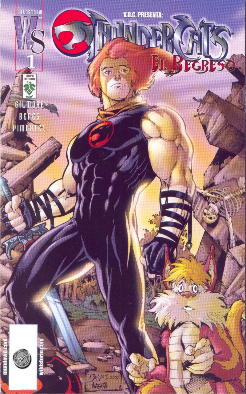 Portada ampliada de Thundercats El Regreso