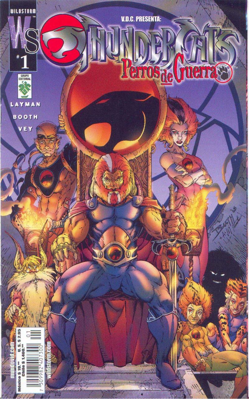 Portada ampliada de Thundercats: Perros de Guerra
