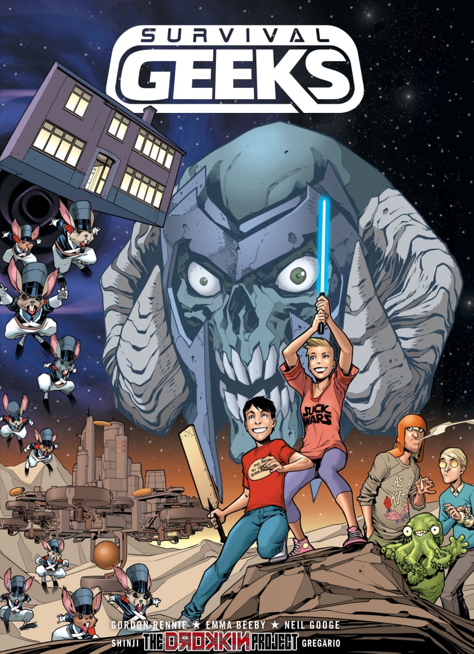 Portada ampliada de SURVIVAL GEEKS