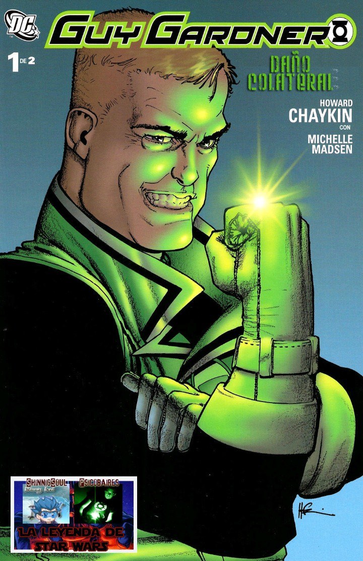 Portada ampliada de Guy Gardner