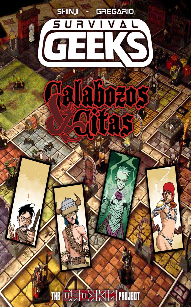 Portada ampliada de SURVIVAL GEEKS Calabozos & Vitas