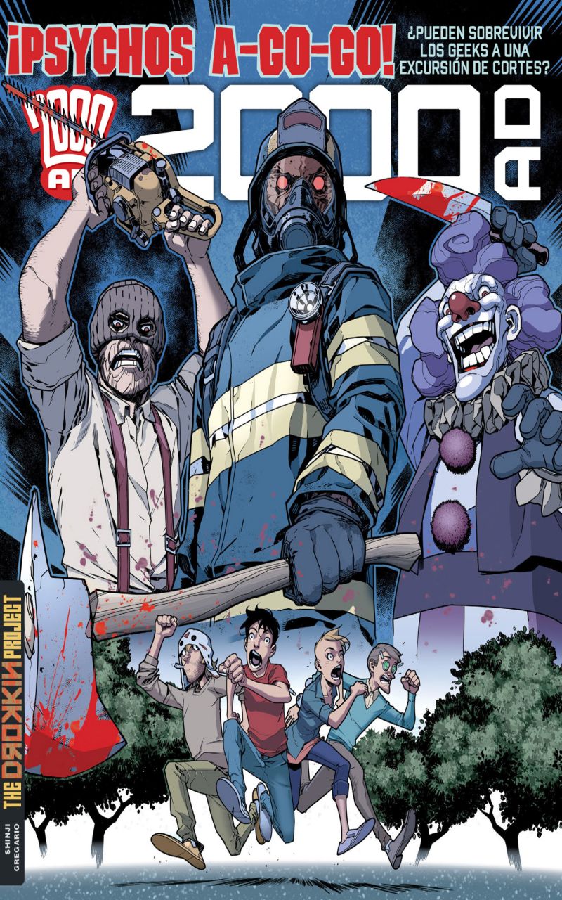 Portada ampliada de ¡PSYCHOS A-GO-GO!