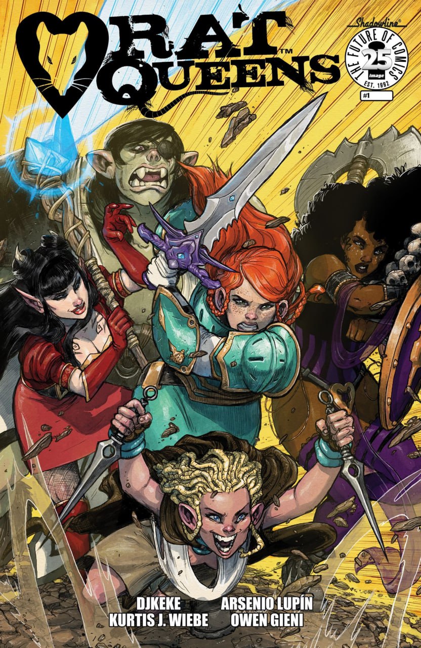 Portada ampliada de RAT QUEENS