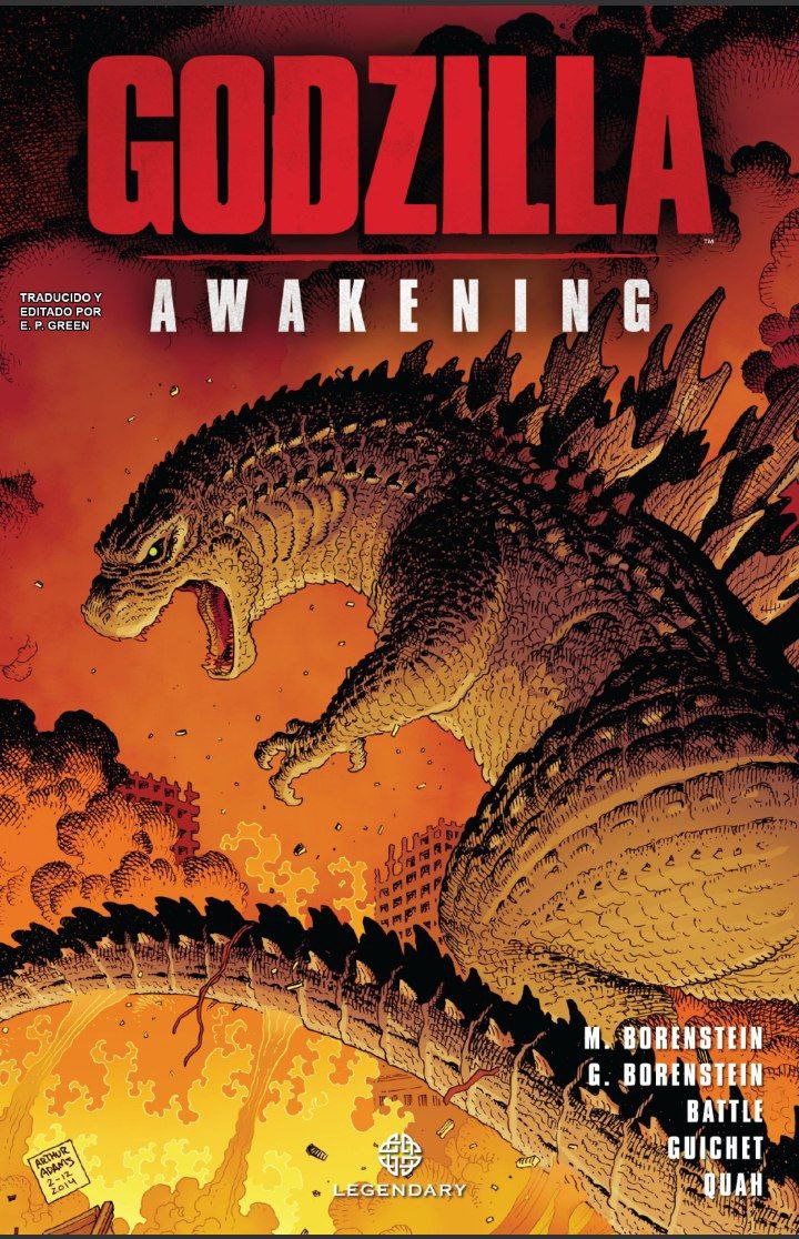 Portada ampliada de GODZILLA AWAKENING