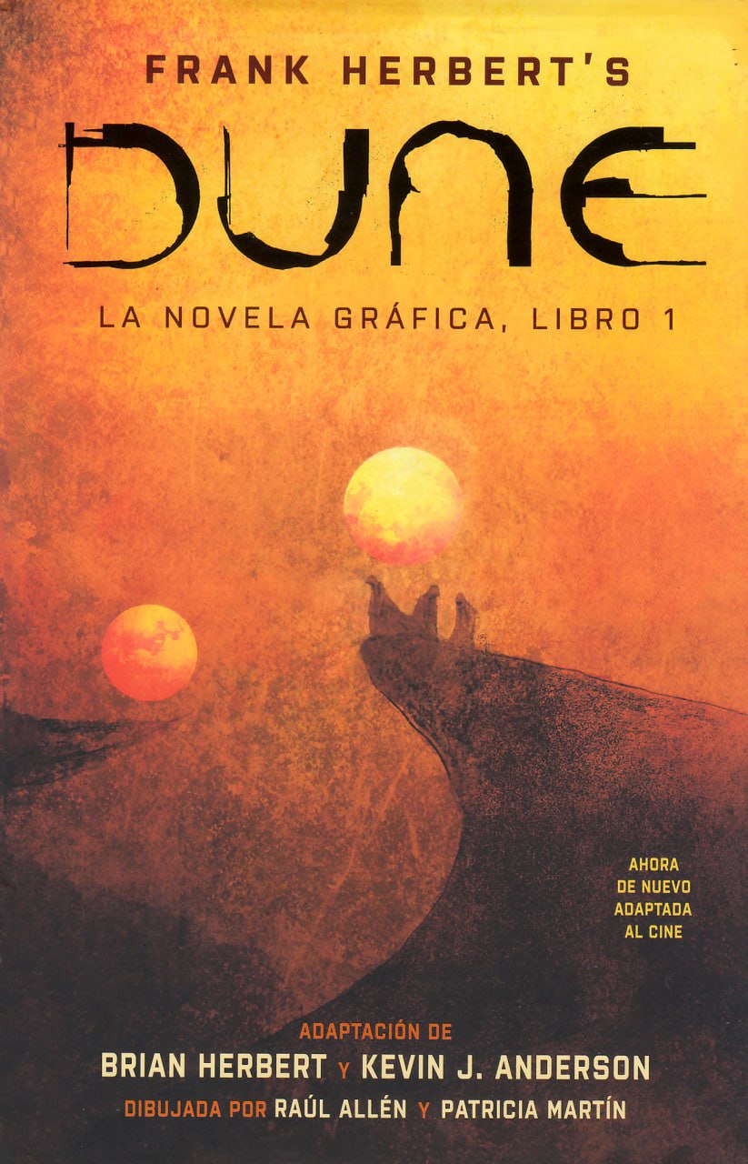 Portada ampliada de FRANK HERBERT'S DUNE LA NOVELA GRÁFICA, LIBRO
