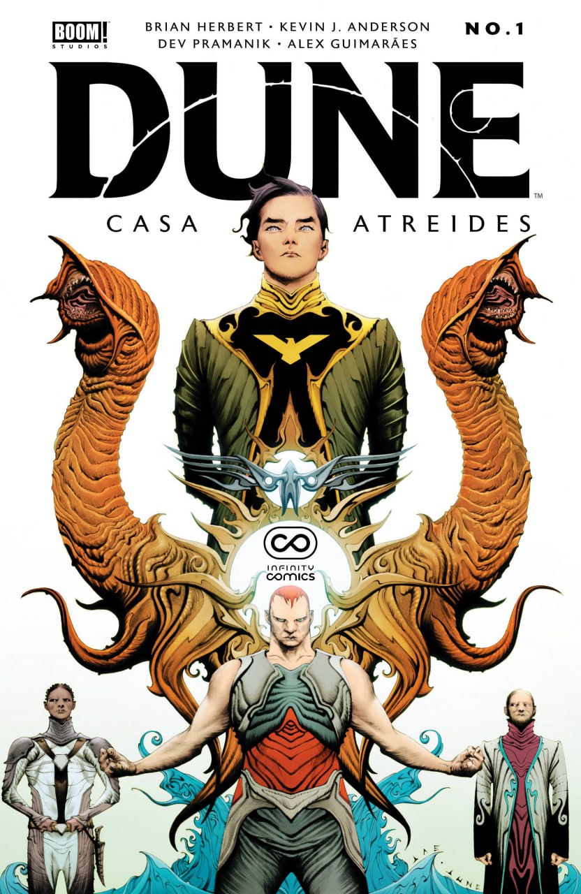 Portada ampliada de DUNE CASA ATREIDES