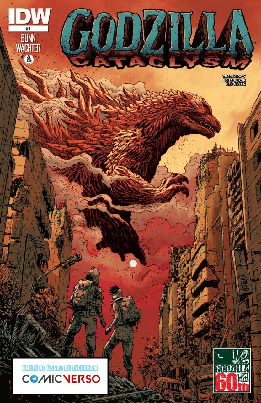 Portada ampliada de GODZILLA CATACLYSM