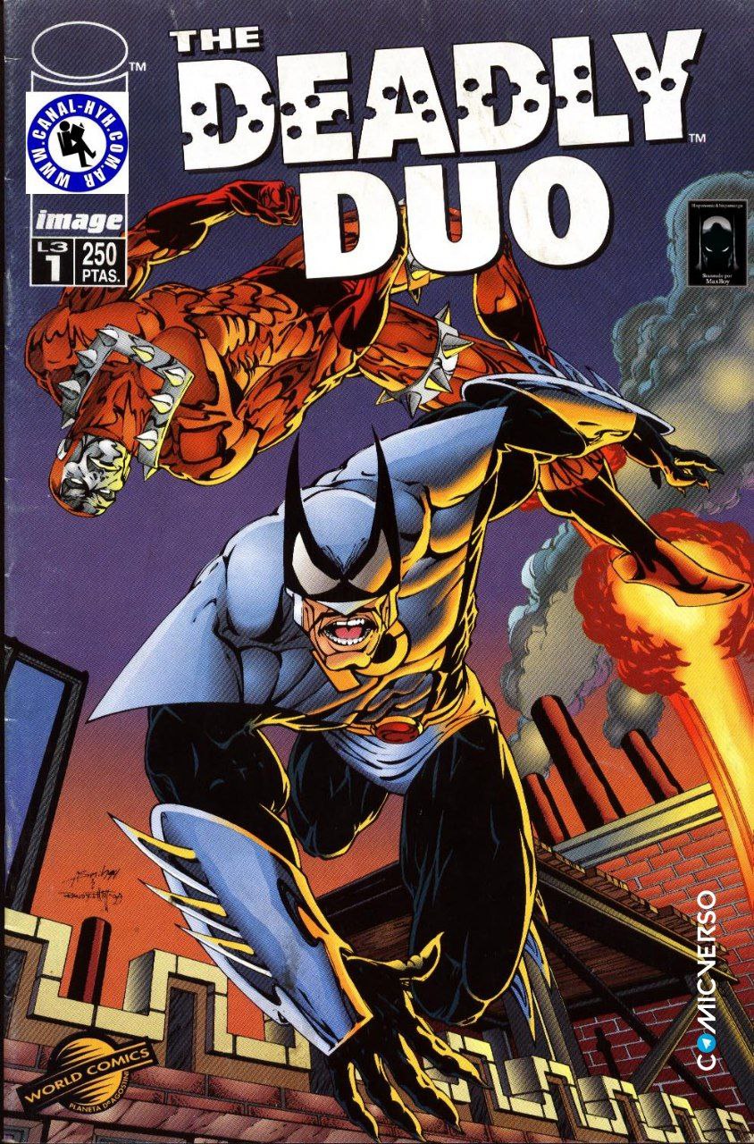 Portada ampliada de THE DEADLY DUO