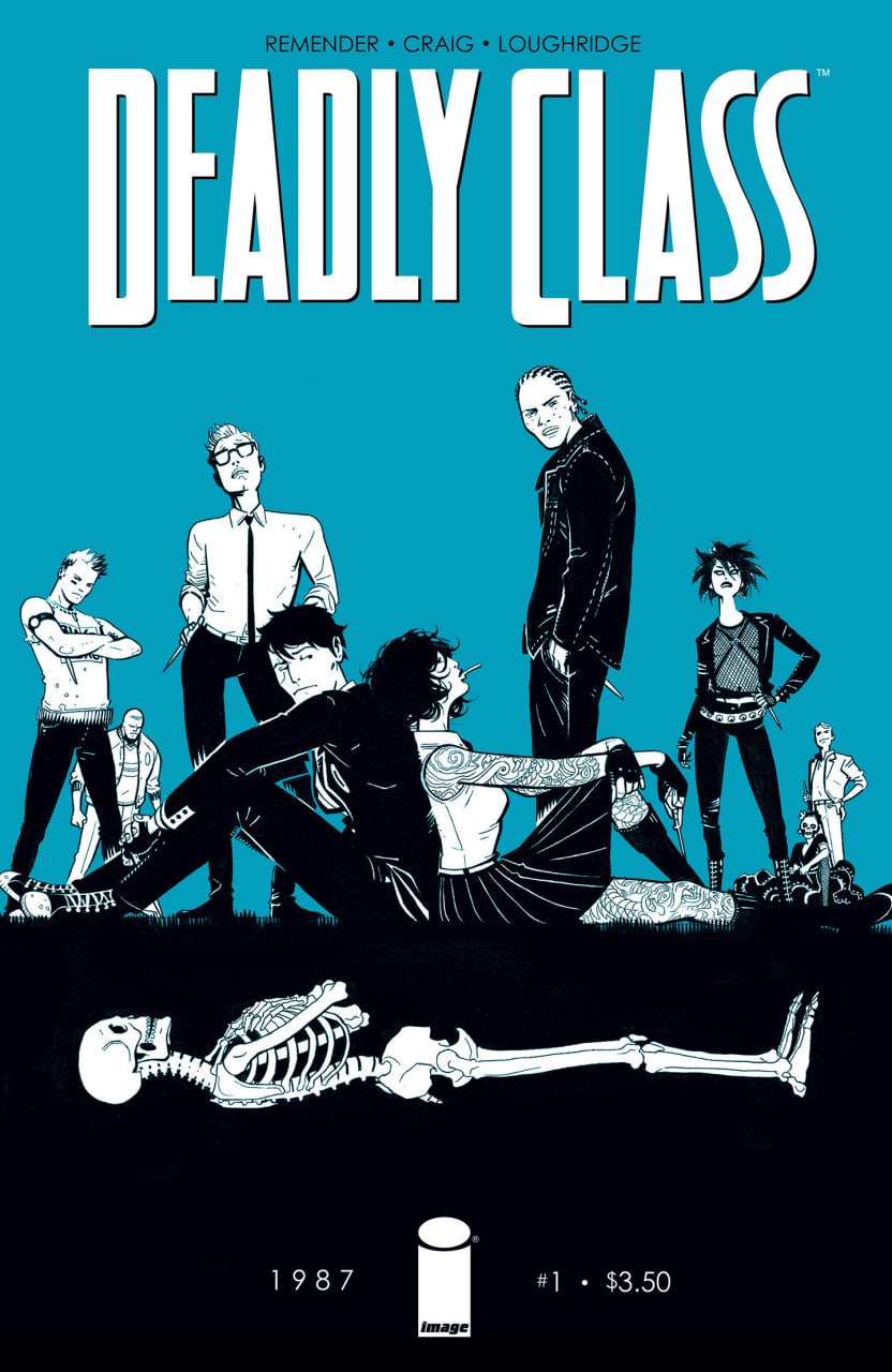 Portada ampliada de DEADLY CLASS
