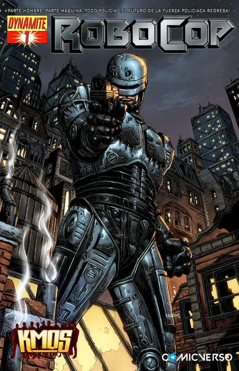 Portada ampliada de ROBOCOP