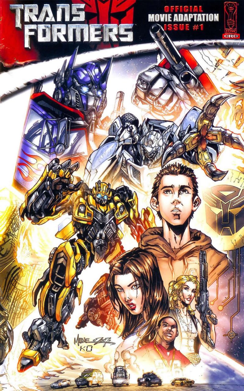 Portada ampliada de TRANSFORMERS