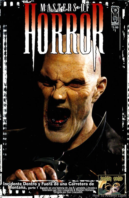 Portada ampliada de Masters of Horror