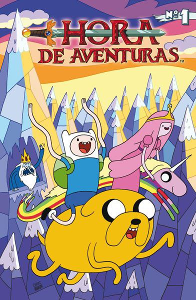 Portada ampliada de Hora de Aventuras