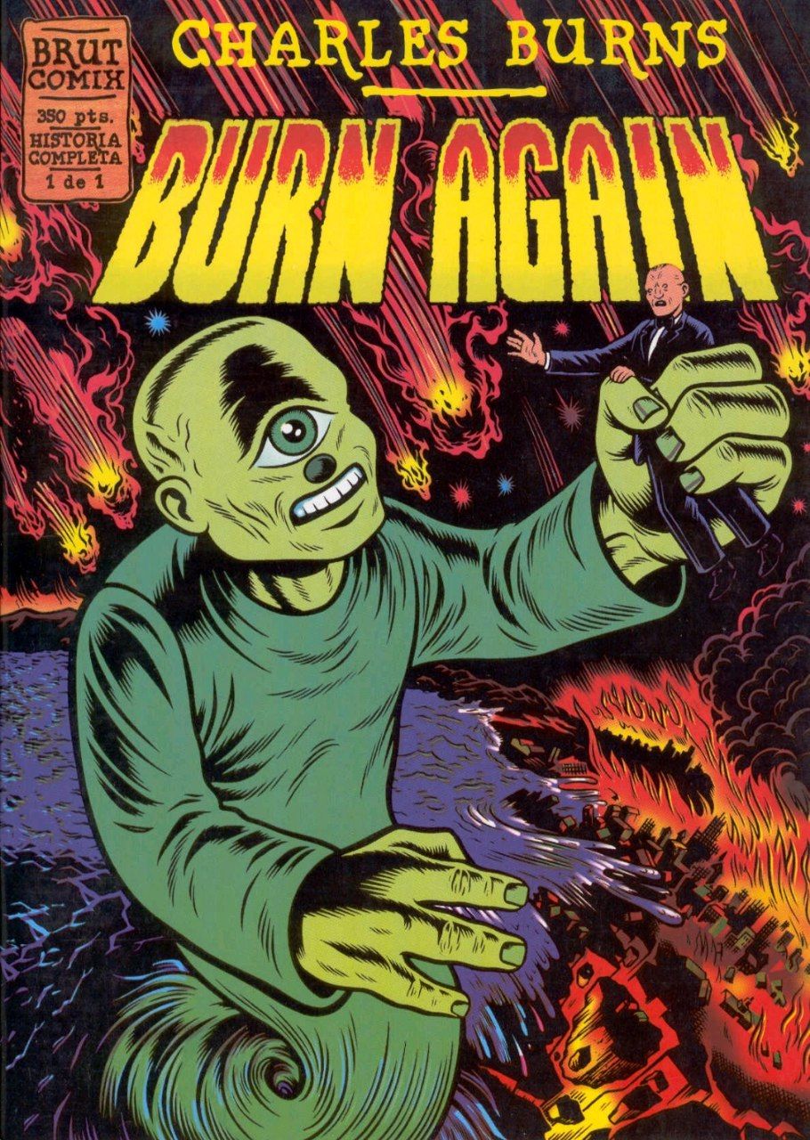 Portada ampliada de BURN AGAIN