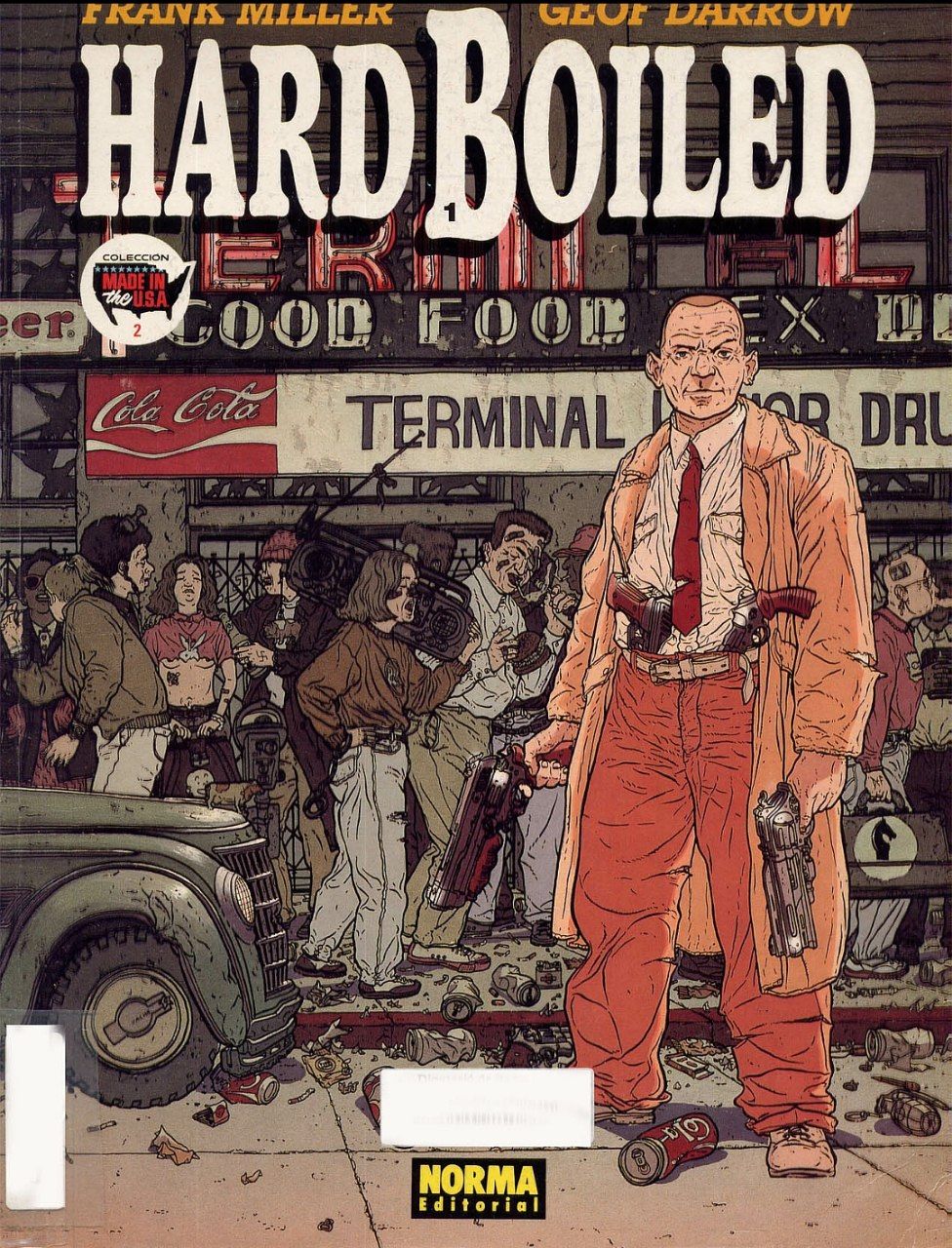 Portada ampliada de HARDBOILED
