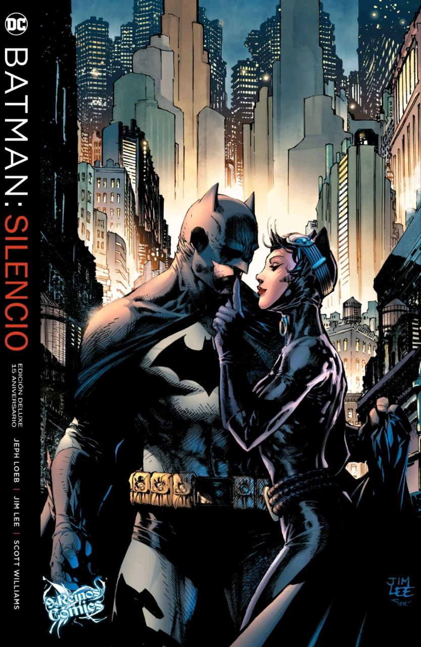 Portada ampliada de BATMAN: SILENCIO