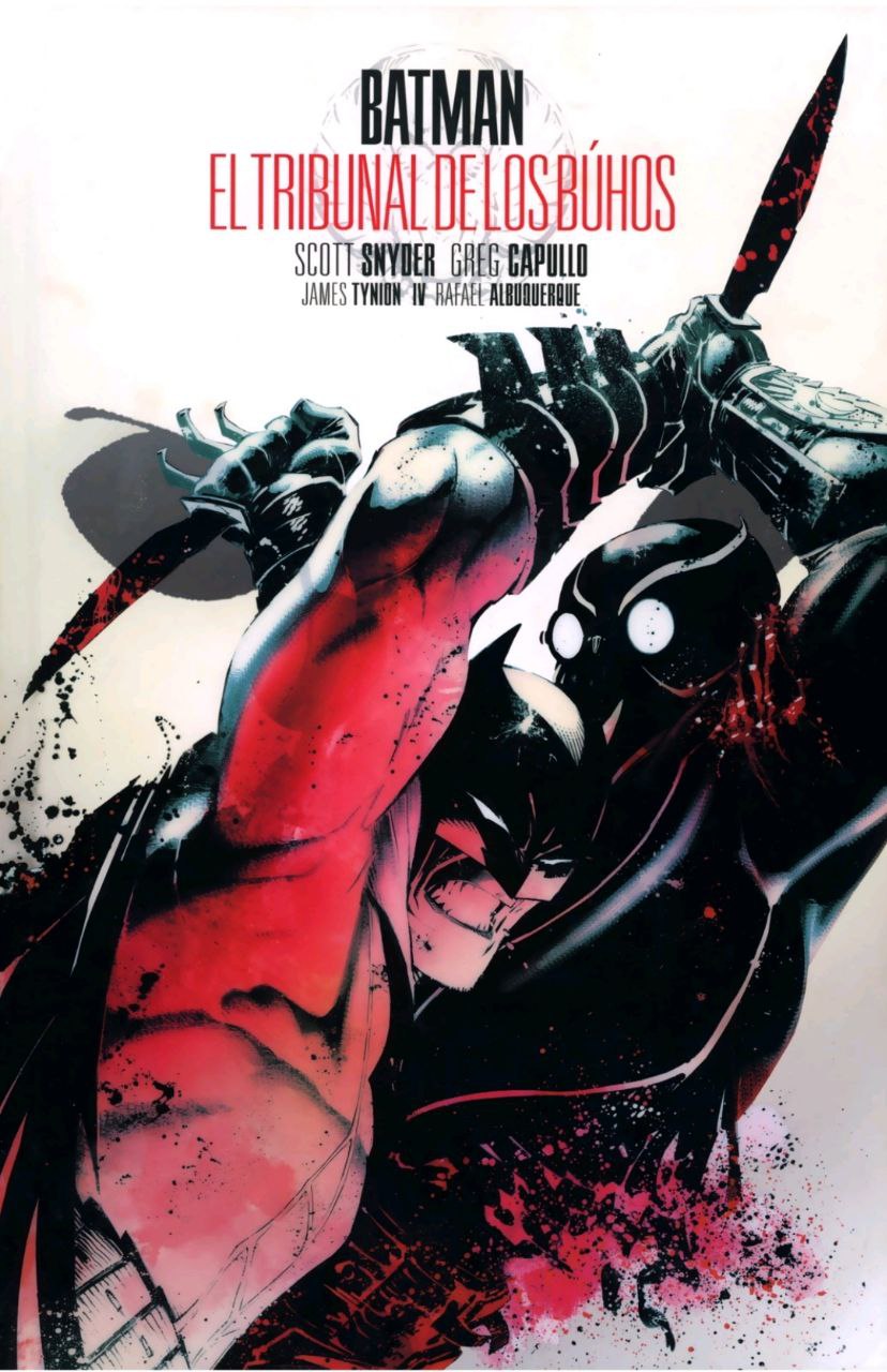 Portada ampliada de BATMAN EL TRIBUNAL DE LOS BÚHOS
