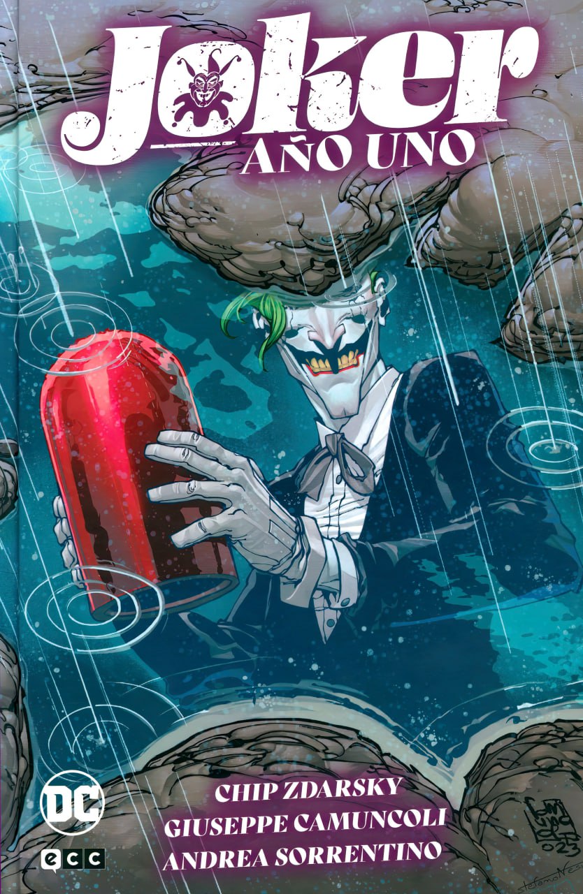Portada ampliada de Joker AÑO UNO