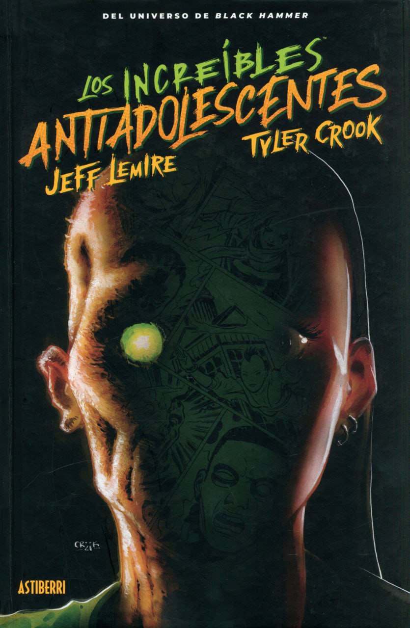 Portada ampliada de Los increíbles antíadolescentes