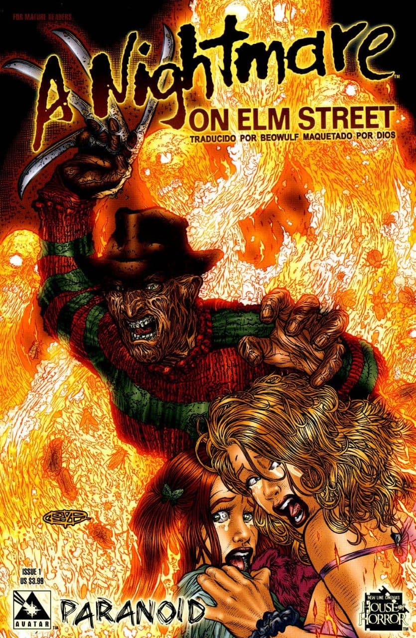 Portada ampliada de A Nightmare ON ELM STREET