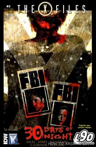 Portada ampliada de THE X FILES