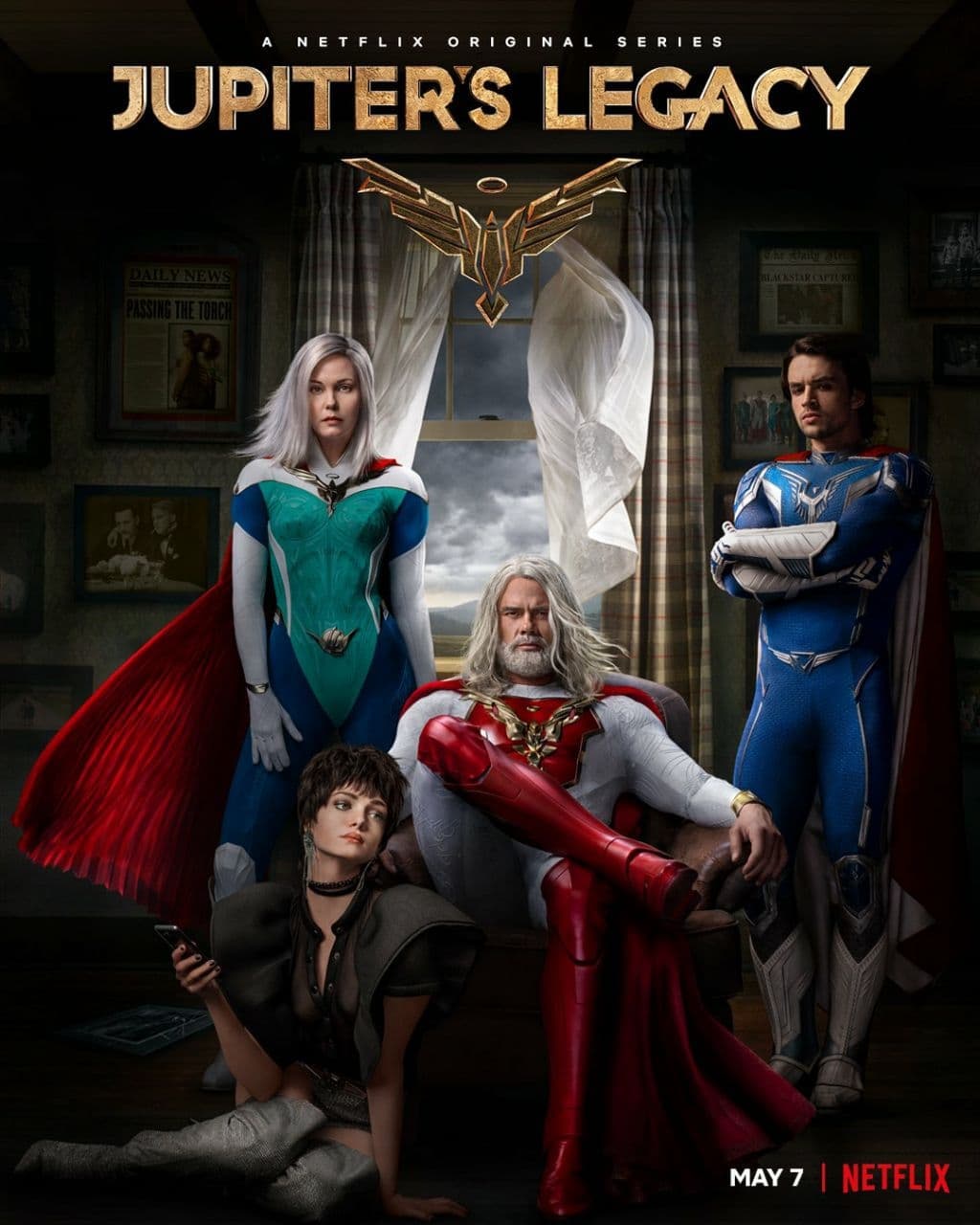 Portada ampliada de JUPITER'S LEGACY